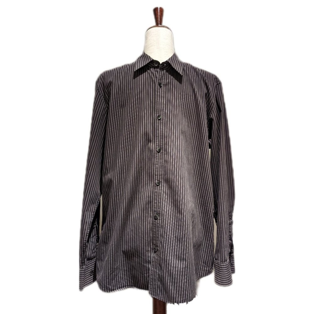 Calvin Klein Modern Fit Striped Button Down Shirt